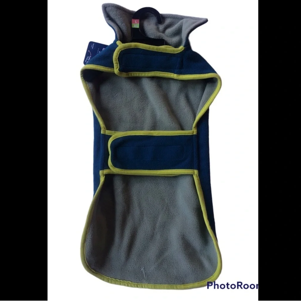 YOULY reversible cozy nature lover fleece dog jacket L/XL